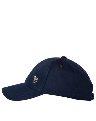 Paul Smith - Navy Cotton Zebra Logo Baseball Cap - Navy